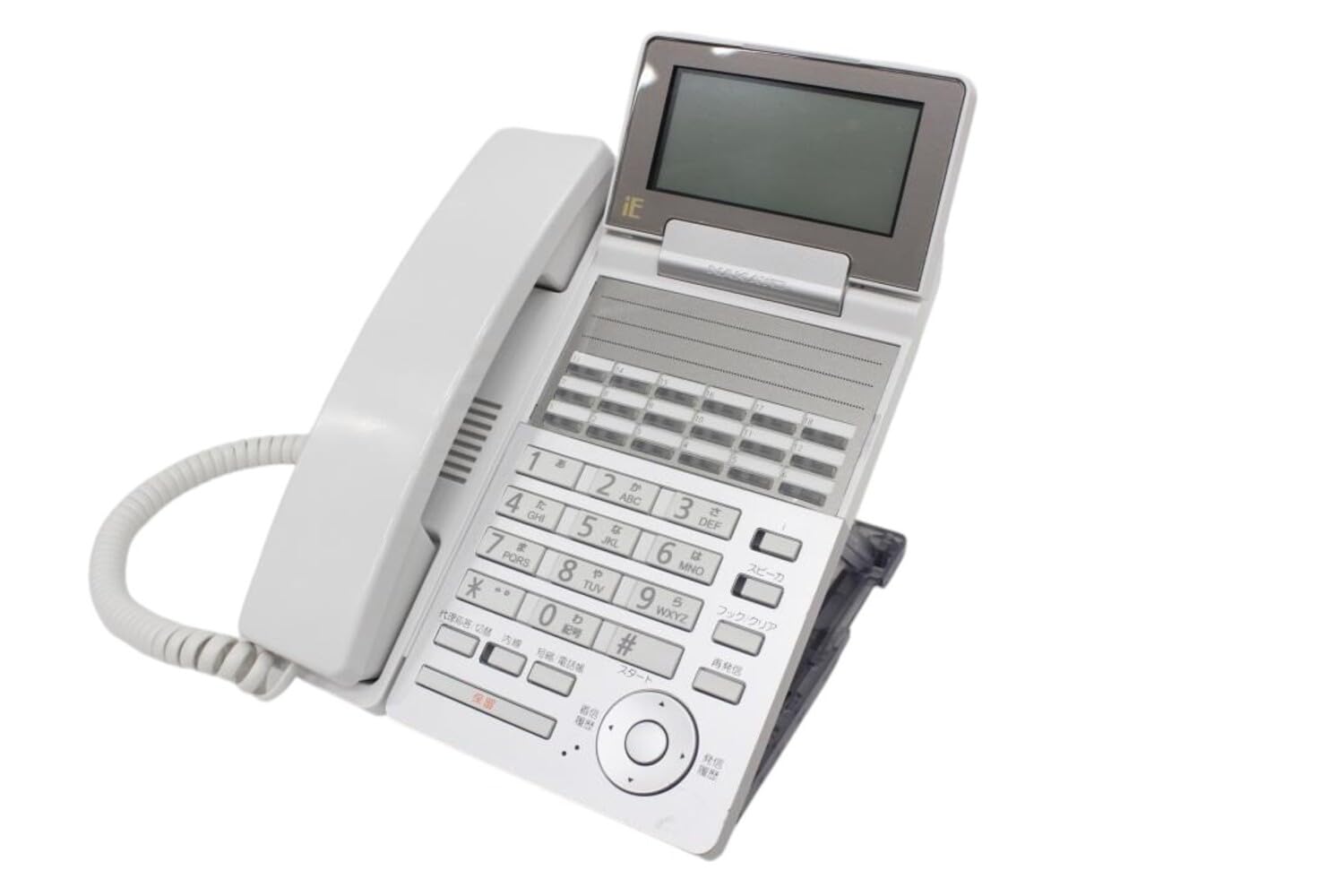 NYC-18iE-SD(W)2 ナカヨ iE 18ボタン標準電話機 [オフィス用品] [オフィス用品](中古品) Amazon | NYC-18iE-SD(W)2 ナカヨ iE 18ボタン標準電話機 [オフィス