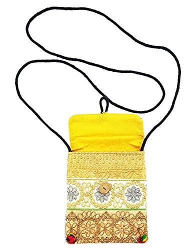 Multi Colour Patchwork Side Sling Small Bag For Girls (BAG1758)4