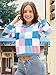 Girls Fall Crop Tops 2025 Teen Fashion School Cute Long Sleeve Colorblock Loose Kids Knit Winter Sweaters Top Sky Blue