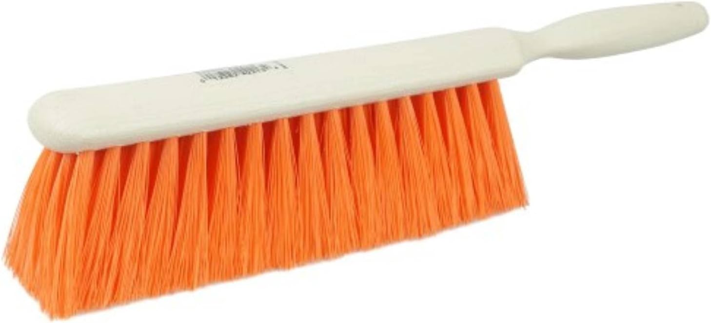 42213 Polystyrene Counter Duster with Wood Handle, 2-1/2" Head Width, 9" Overall Length, Natural