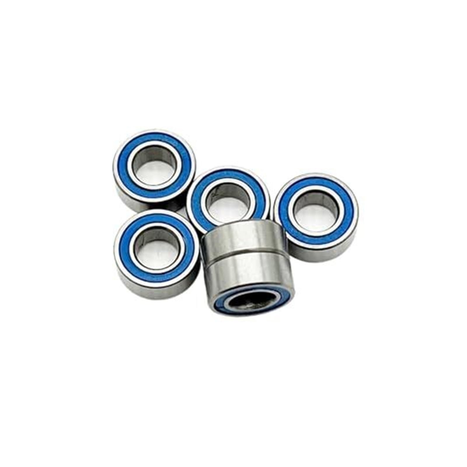10PCS 6800RS ABEC-7 Ball Bearings 10x19x5mm Blue Sealed Thin Section 6800-2RS for Robotics and DIY Projects