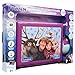 Lexibook, Frozen, Bilingual and Educational Laptop Spanish/English, Toy for Children, 170 Activities to Learn, Play Games and Music, Large Screen, Purple/Blue, JC599FZi2