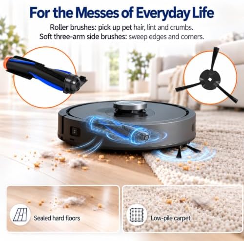 21 Pack for Shark UR2360S Robot Vacuum, Replacement Brushes & Filters Kit — 사진 6