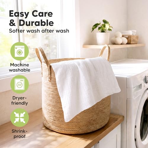 Image of KeaBabies Cotton Muslin Toddler Pillowcase 13x18 Only, 2-Pack (Flutter) | Organic Cotton Muslin Pillow Case for Kids, Girls, Boys, Small Travel Size Cover, Soft,Breathable Toddler Pillow Not Included