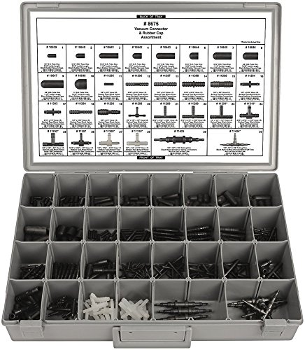Disco Automotive 8675 Black Plug and Vacuum Connector Assortment