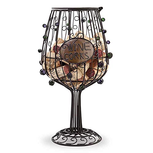 Epic Products Cork Cage Wine Glass, 12-Inch