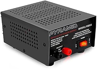 Universal Compact Bench Power Supply - 6 Amp Linear Regulated Home Lab Benchtop