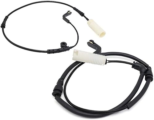 Xinhan 34356789492 Pastilla de freno delantera + 34356789493 Kit de indicadores de desgaste electrónico de repuesto para pastillas de freno (2