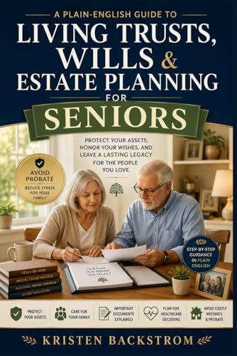 Living Trusts, Wills & Estate Planning for Seniors: A Plain-English Guide to Protecting Your Assets, Honoring Your Wishes, and Leaving a Lasting Legacy for the People You Love.