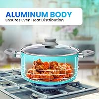 Mueller Pots and Pans Set Healthy Stone 16-Piece Nonstick Cookware Set — image 3
