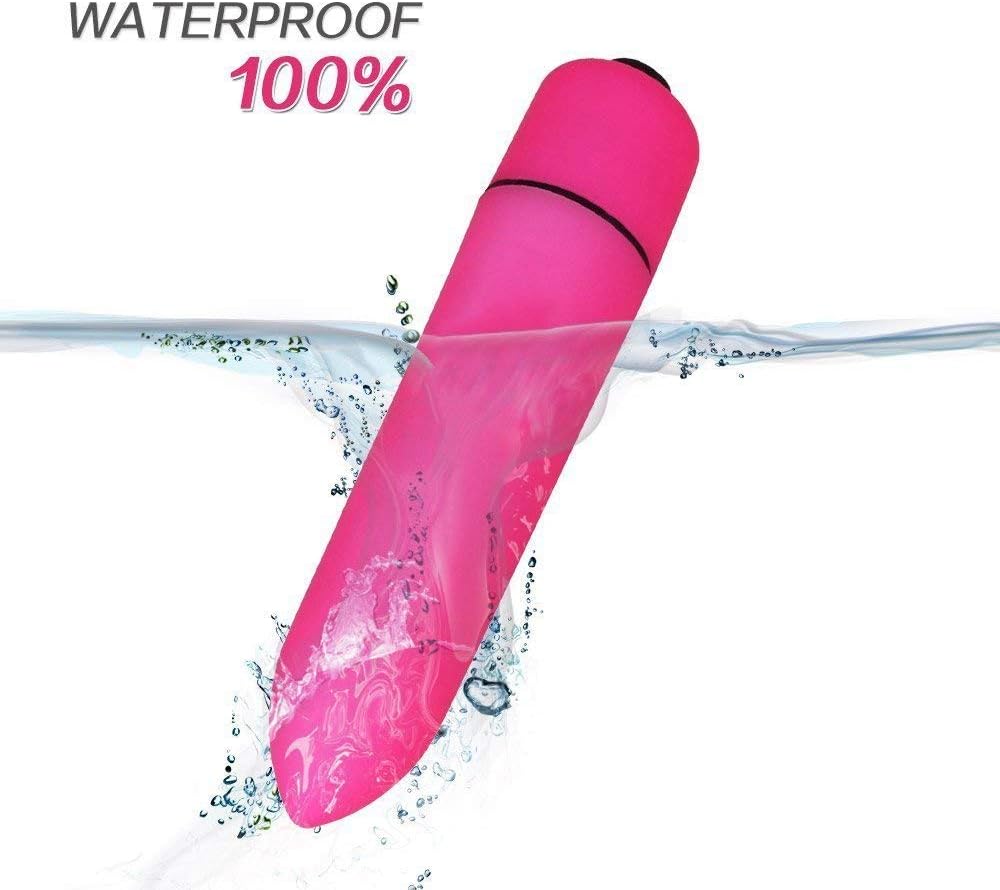 Vibrator, Oomph! Mini Bullet Shape Waterproof 16 Speed Vibration G-spot Massager/Vibes Sex Toy for Women (Pink)