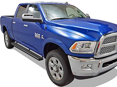 Estribos de acero inoxidable negro para Dodge Ram 1500 2500 3500 miniatura 6