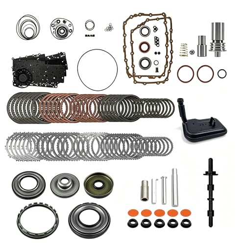 INGKAN 6L90 6L90E 6L80 6L80E Transmission Master Rebuild Kit Overhaul w/Pistons Filter Friction Fits for Escalade STS for Camaro Silverado Suburban Express 1500 2500 3500 Car Aftermarket Parts
