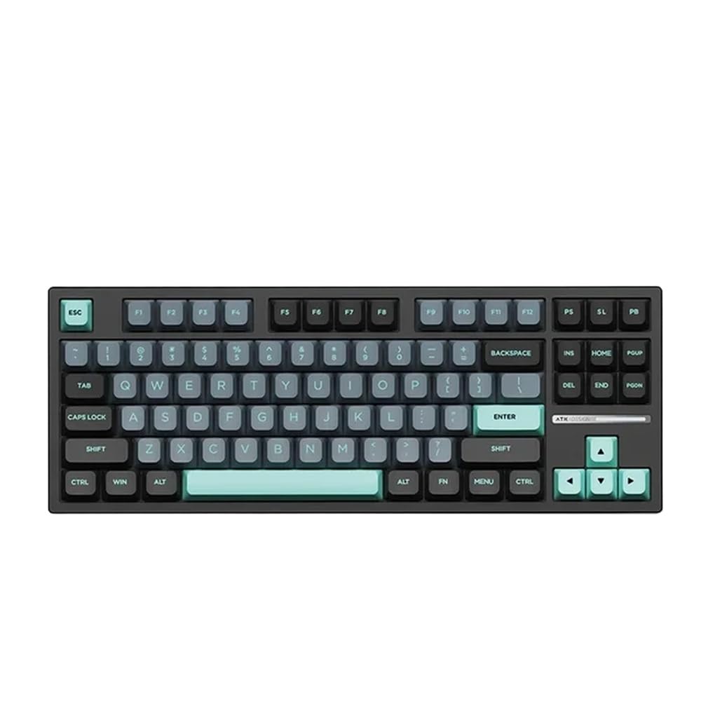 Z87 Teclado mecánico Bluetooth 3 Mode Mode Mount RGB Teclado de Juego RGB para PC Compatible con Speed X Gamer Accessors(Silver Switch)