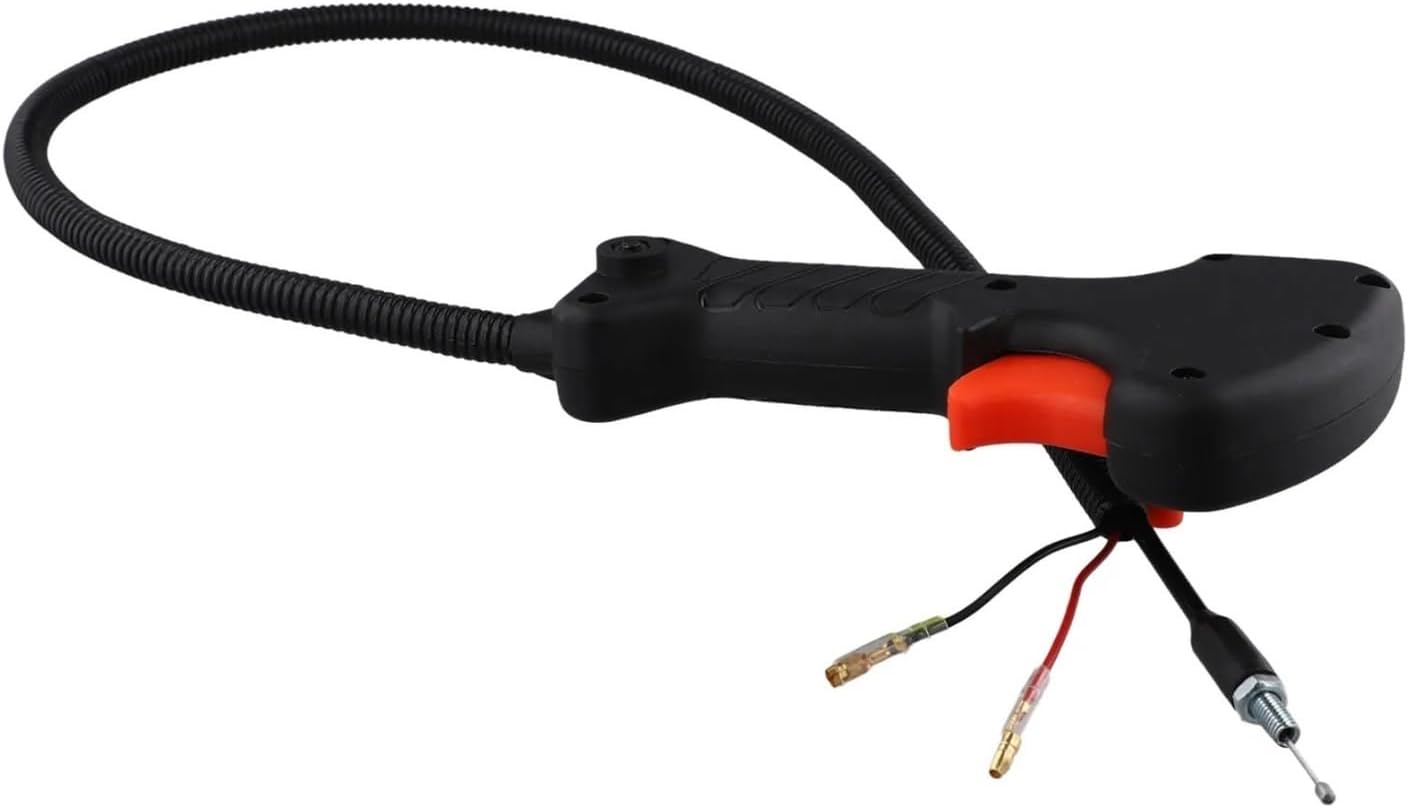 19mm Throttle Switch Brush Cutter Mower Handle Replacement Fit for Accessories Trigger String Part