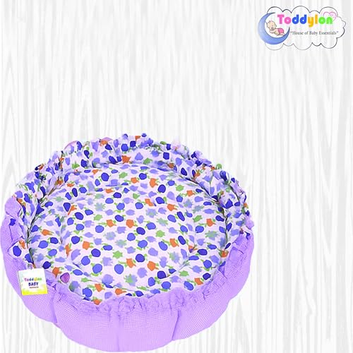 Image of Toddylon Baby Bedding Set New Born Baby Bed Mosquito Net | Carry Bag|Sheets | Essentials Combo (0-6 Months) (4PCS Set)