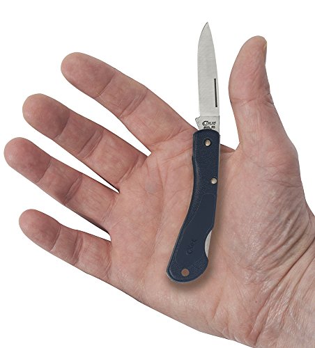 Image of Case XX WR POCKET KNIFE BLUE HANDLED MINI-BLACKHORN, ITEM 2392, LENGTH CLOSED 3 1 /8 INCH (LT1059L SS)