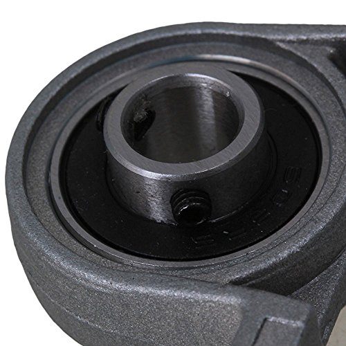 Industrial Combination,Ideaker Horizontal 8Mm Lead Screw &L400Mm Shaft Optical Axis&Pillow Block Bearings Slide Block With Dual Rail Shaft Support &Flexible Shaft Coupling 15Pcs #TOP5