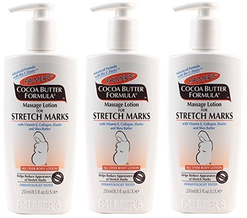 Palmer's Cocoa Butter Formula Massage Lotion for Stretch Marks, 8.5 Ounce, 3 Pack