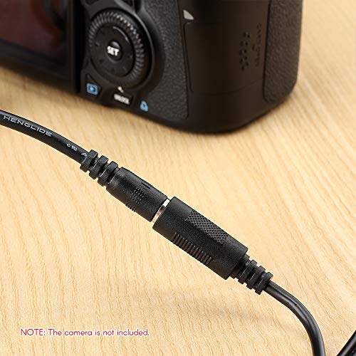 Docooler Andoer Ack-E18 Fonte De Alimentação Ac Lp-E17, Para Canon Eos 200D 750D 760D 800D 77D Rebel