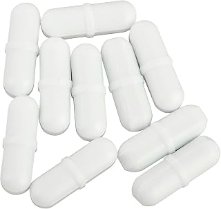 Kilixin Magnetic Stir Bars, Lab PTFE Teflon Magnetic Stirrer Mixer Stir Bars Spinbar (Type B - 7 * 25mm)