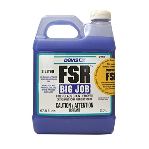 FSR Davis Fiberglass Stain Remover , 2 Liters - 792