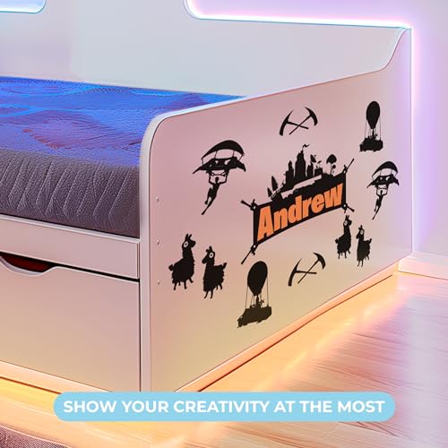 Vinilo decorativo personalizado para pared 20x12 pulg miniatura 3