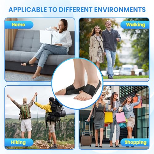 Pnrskter Plantar Fasciitis Foot Arch Support, Adjustable Arch Supports Insoles for High & Fallen Arch, Feet Pain Relief, Flat Feet - Image 6