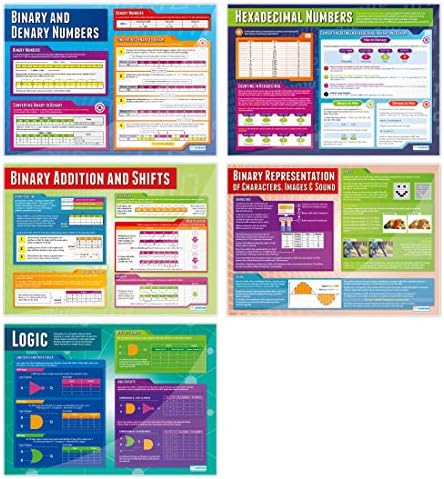 Data Representation Posters - Set of 5 | Computer Science Posters ...