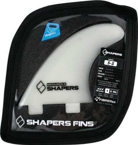 S-5 FCS Natural 3 Surfboard Fin Set