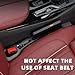 Axutous Car Seat Gap Filler Universal for Car SUV Truck Interior Accessories Seat Gap Plug Organizer Blocker with Storage Slot Black Pack of 2
