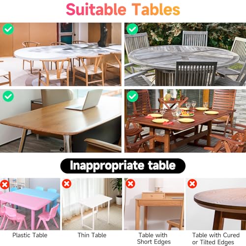 Support de tringle de table pour suspendre décoration de fleurs sans percer - 5