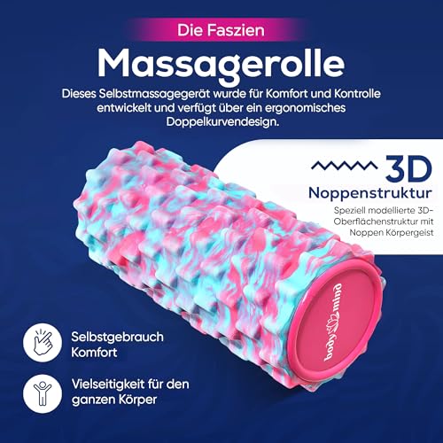 Body & Mind® Faszienrolle Sport-Rolle - Rückenrolle löst Verspannungen – Ansicht 2