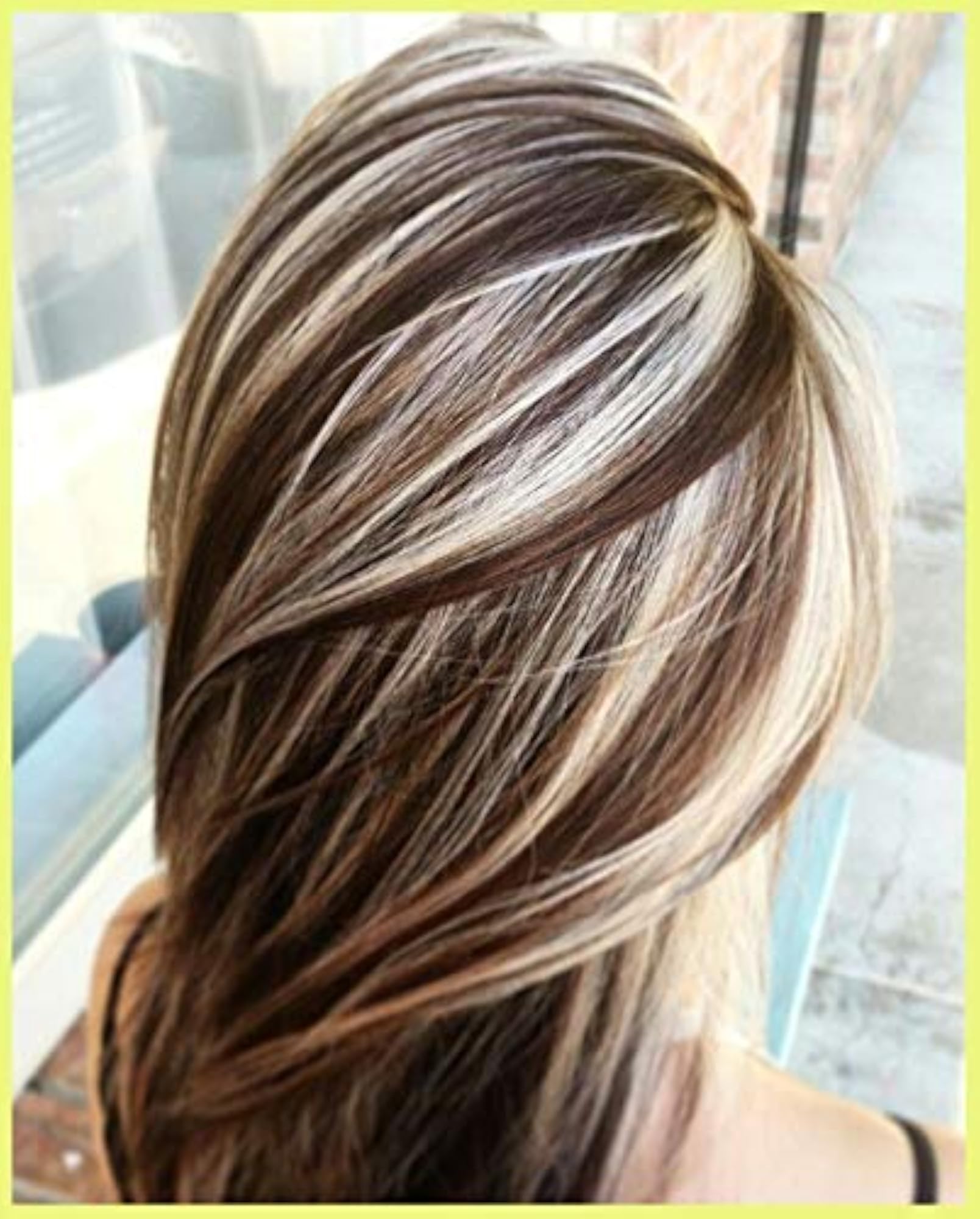 Highlights Clip on Hair Extensions Set of 2Pcs Light Brown