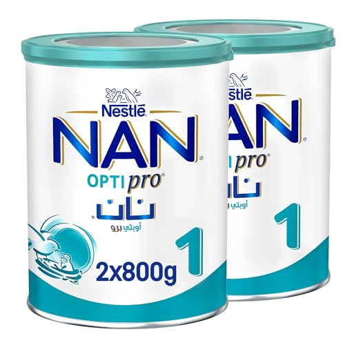 Nestle NAN Optipro Stage 1 From 0 to 6 Months 800g Dual Pack (800g x 2)