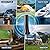 2025 TV Antenna for Smart TV and Old TV, 1900+ Miles Range HD Digital TV Antenna Indoor with 360° Signal Strongest Booster, Supports Local Channels 1080P 4K Reception 16.41FT Long Cable