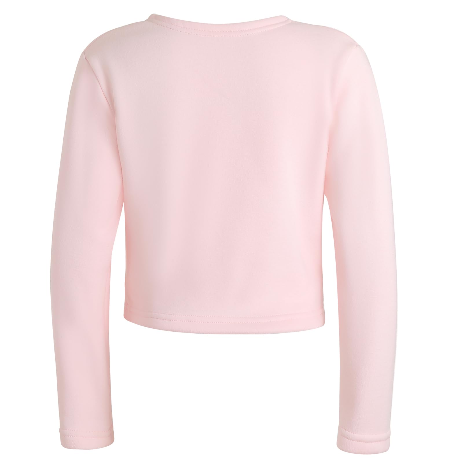 Bezioner Cache-Coeur de Danse avec Polaire Veste de Ballet Manches Longues Manteau Hauts de Danse pour Enfants Filles Femmes