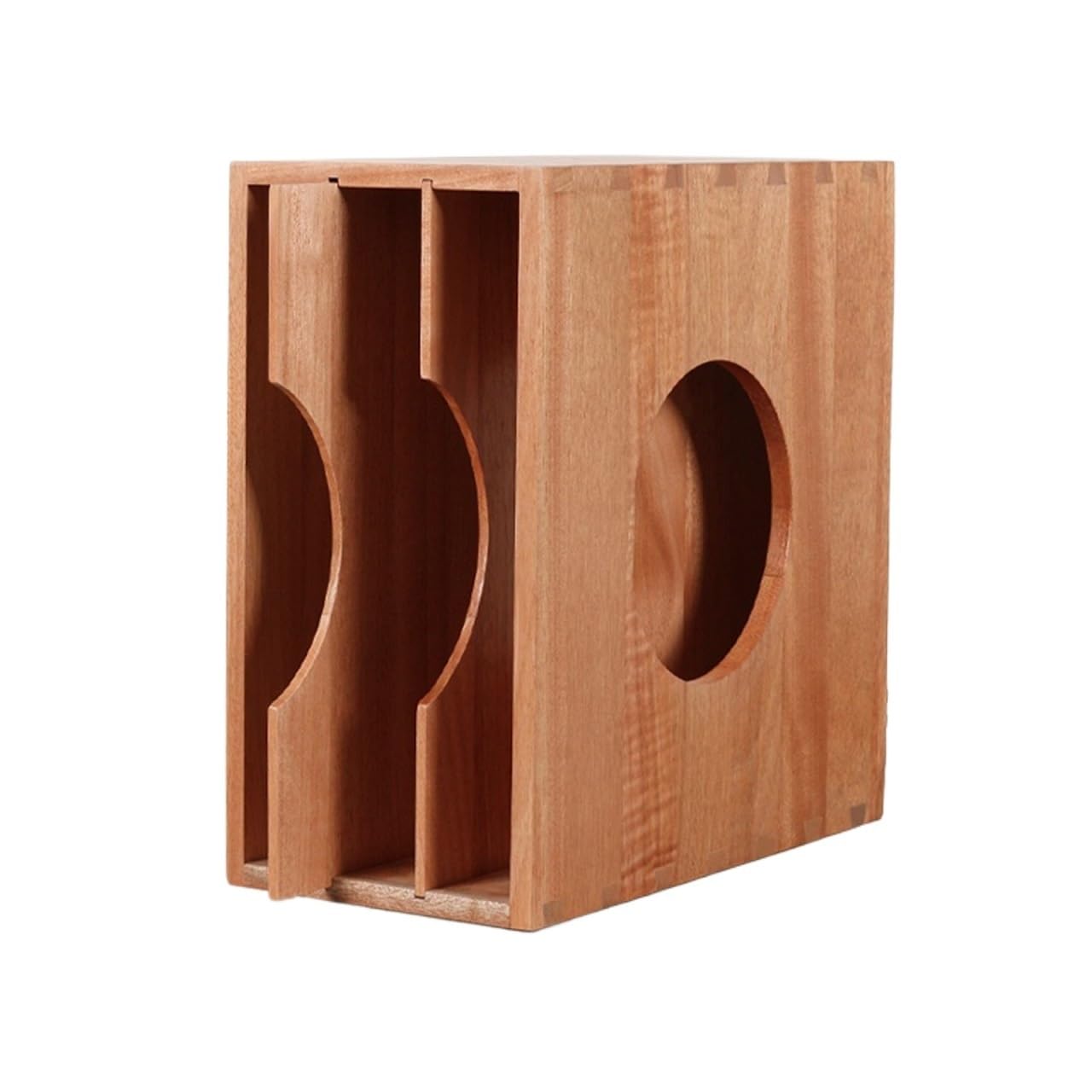 Record Holder Solid wood vinyl record rack 12-inch old storage CD disc collection box display cabinet Magazine