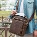 Imagen de Contacts Bolso bandolera de cuero de vaca para hombre iPad Mini Tote