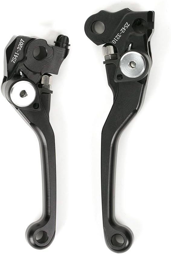 YJS Motorcycle Clutch Brake Lever CNC Dirt Bike Pivot Brake Clutch Lever for Honda CRF450R/CRF250R 2007-2017 SPL105