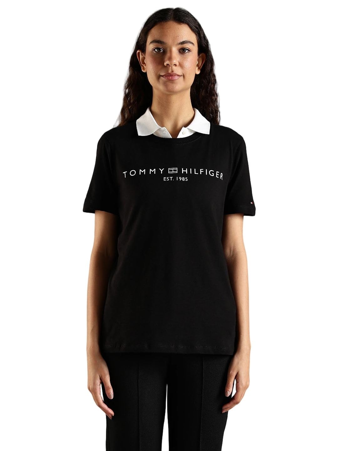 tommy hilfiger Logo Regular Fit Cotton Polo T-Shirt-picture-21