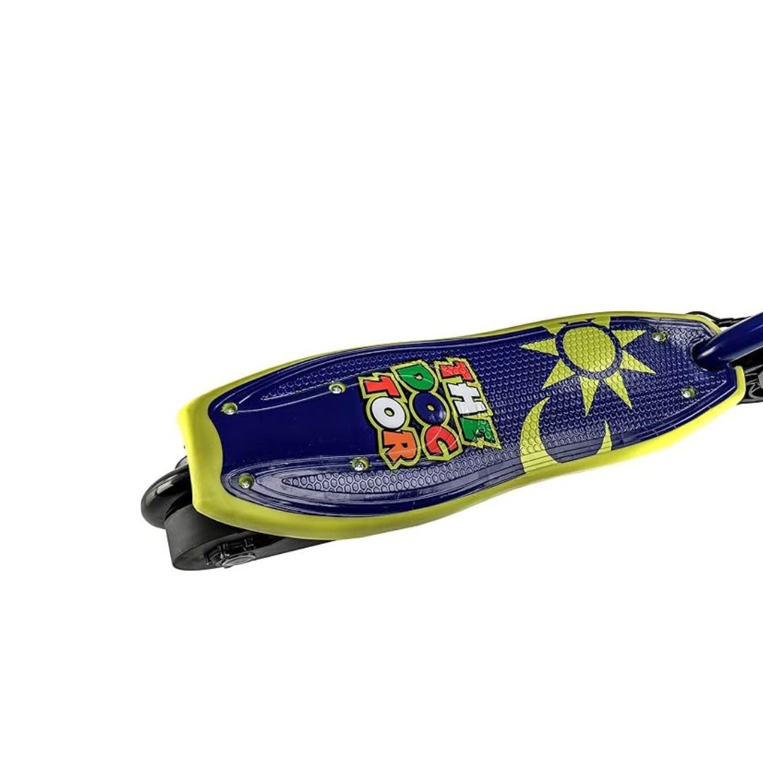 VR46 Unisex Bambini Monopattino Elettrico, Giallo Blu, Taglia Unica