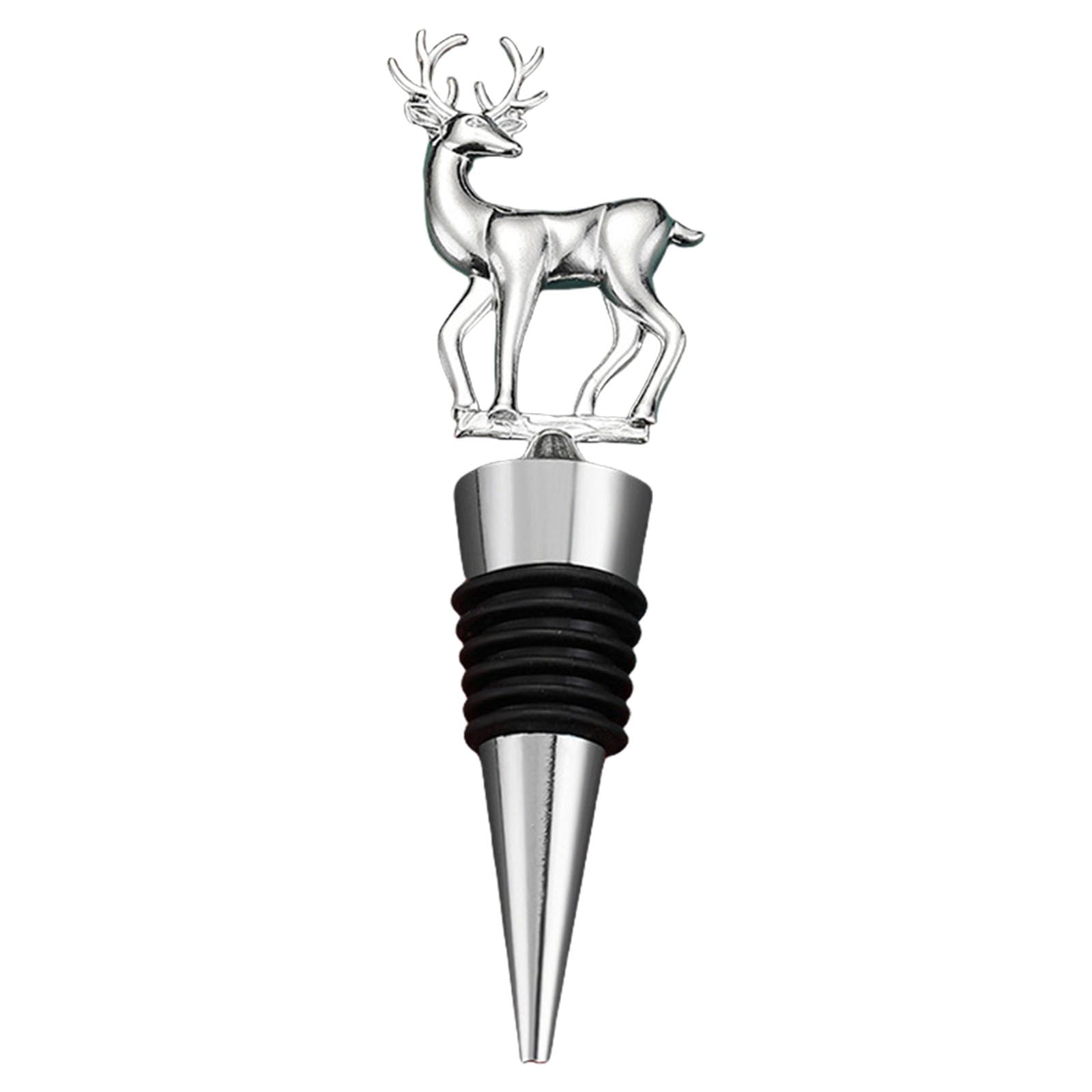 Xjdzineq Zincs Alloy Wine Cork Stopper Decorative Champagnes Bottle Preserver Tool Leak Proof Sealing Gadget for Home Use Wine Preservations Gift