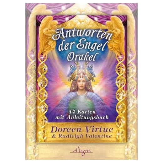 Antworten der Engel-Orakel: 44 Orakelkarten mit Anleitungsbuch | Das Doreen Virtue-Engeldeck - für alle Fans und Engel-Begeisterte