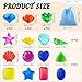 Feivando 32 Pcs Diving Gems Pool Toys for Kids Big Colorful Acrylic Diamonds Pirate Treasure Gemstones Swimming Training Underwater Toys for Summer Pool Beach Party Favor Games