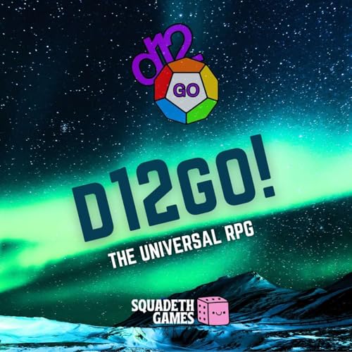 d12GO! Podcast Por Squadeth Games arte de portada