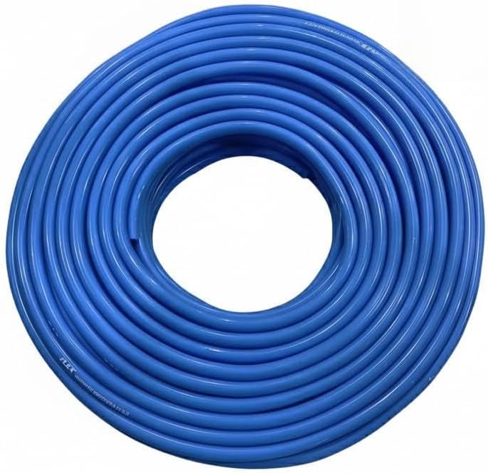 FLEX Vacuum Hose 50 m. / 1 Roll Made from silicone Blue Color Product from Thailand