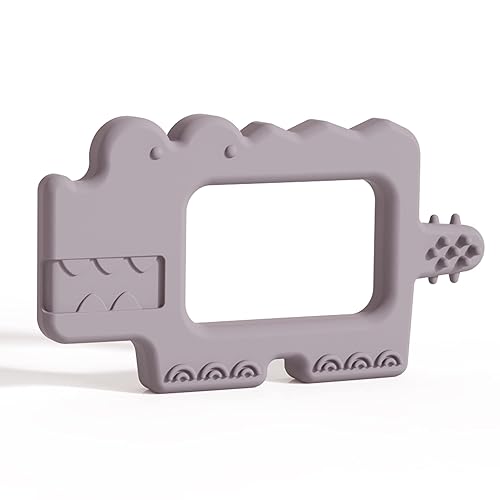 Moonkie Juguete de dentición, seguro y fácil de sostener, mordedores relajantes de silicona sin BPA, para evitar que se chupen los dedos, mejor para