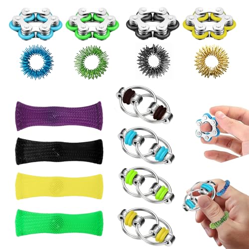 16 Stück Fidget Toys Sets, Adhs Spielzeug Fidget Toys Kinder Anti Stress...
