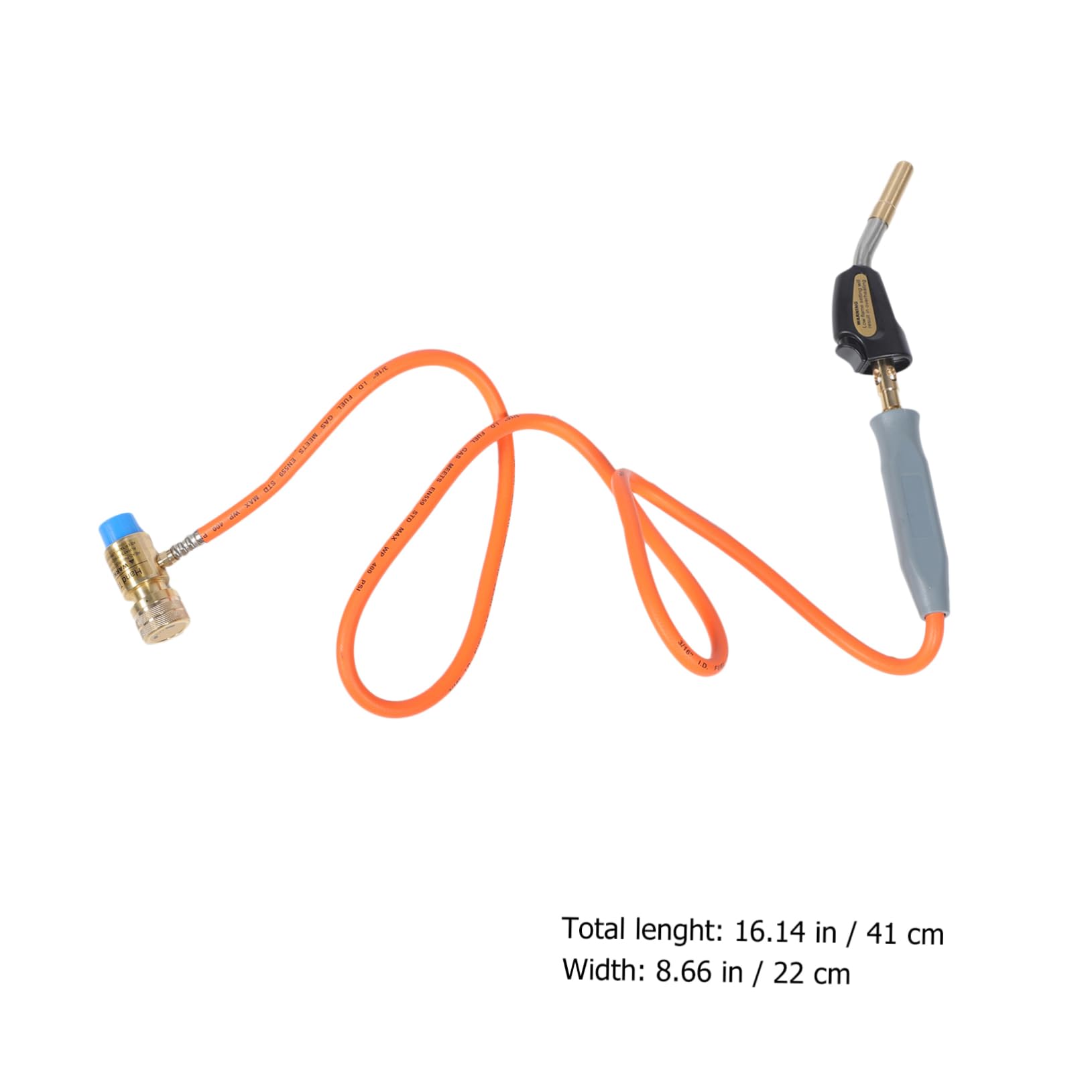 Mikinona 1ensemble Torche à Avec Système Allumage Électronique Réglages Ajustables Pour Soudure Et Chauffage Idéale Pour Travaux De Plomberie Jardinage